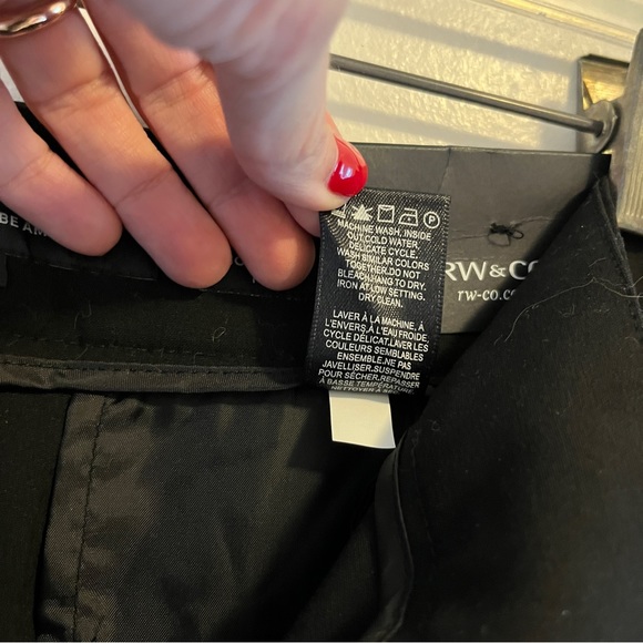 NWT - black, wide leg trousers, size 6, signature fit - Picture 3 of 9